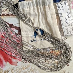 Chloe and Isabel multi-strand bib necklace